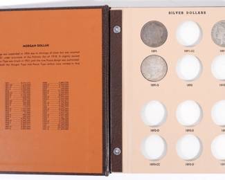 4:16PC Morgan Silver Half Dollars