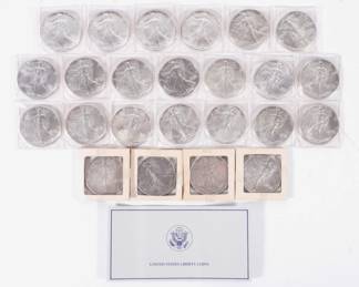 19:24PC 1986 Silver Eagle Dollar Proof Collection