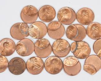 22:21PC Collection of Misstruck Pennies