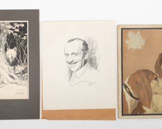 88:3PC Assorted American Artist Illustrations