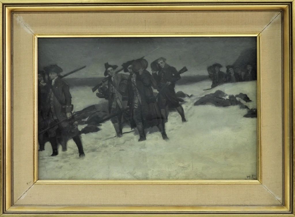 1:Howard Pyle "Transporting Powder to the Fort"