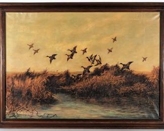 6:Roland Clark Duck Painting