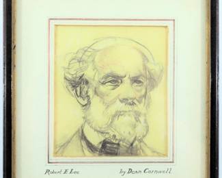 14:Dean Cornwell Sketch of Robert E. Lee
