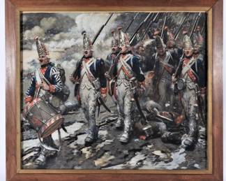 13:Norman Price Hessians at Saratoga Painting