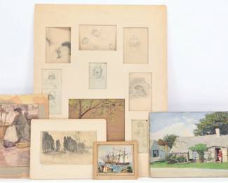 24:Group of Norman Price Illustrations