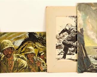 28:Four John McDermott Illustrations