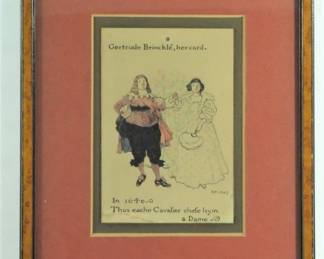50:Howard Pyle Dance Card