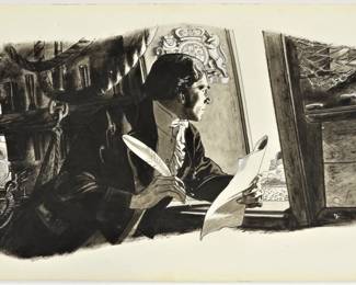 55:Robert Fawcett "Star Spangled Banner