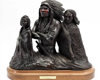 65:Carl Pugliese "Spring, Summer, Winter" Sculpture