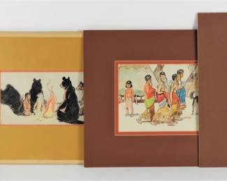 83:Four Herbert M. Stoops Illustrations