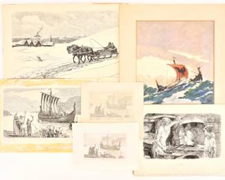 86:Norman Price "Life of Leif Erikson" 