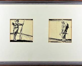 95:Herbert M. Stoops "Inked Memories" and Sketches