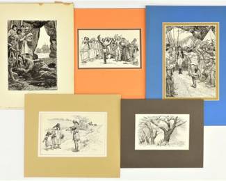 97: Norman Price "Meriwether Lewis" Illustrations