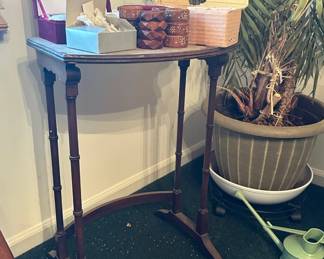 Vintage Wooden End Table