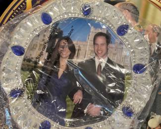 William and Catherine Commemorative plate