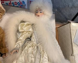 Franklin Mint Holiday Doll