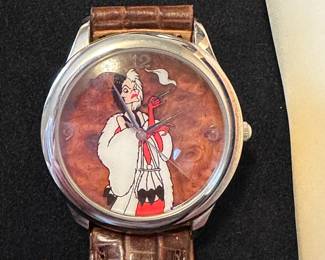 1990s limited edition Marc Davis Cruella Deville Watch