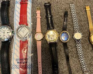 assorted vintage watches