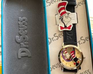 Vintage 1997 Dr. Seuss Cat in the Hat Watch