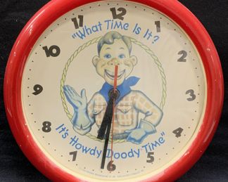 1988 Howdy Doody Wall Clock
