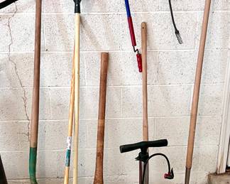 Various landscaping tools