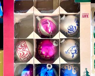 Vintage Christmas ornaments