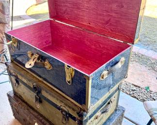 Vintage chests 