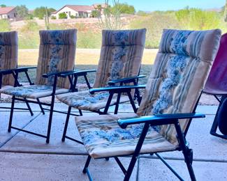Outdoor patio chairs