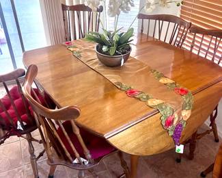 Beautiful wood dining set