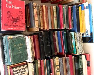 Large collection of vintage books 