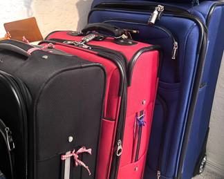Various sizes of suitcases