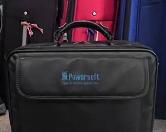 Power soft hand held suitcase 