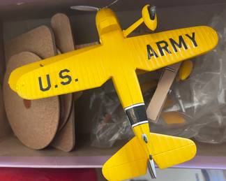 US Army toy plane 