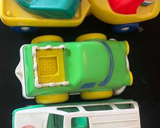 Various trucks kids toy