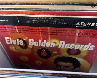 Elvis’ Golden Records and other various records