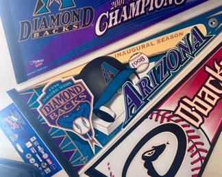 Diamond backs baseball posters 
