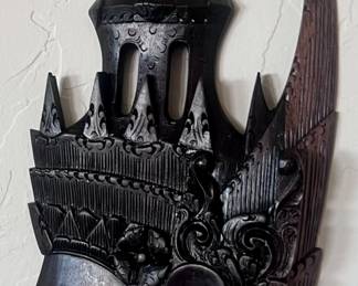 Asian wall plaques. Set of 2.