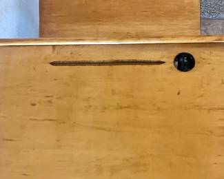 Antique school desk
