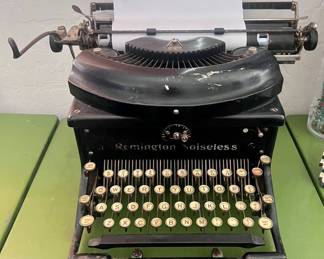 Antique Remington noiseless typewriter 