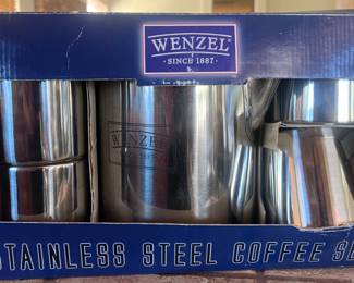 New in box coffee set