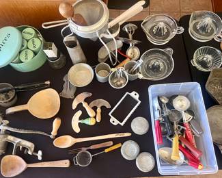 Vintage kitchen gadgets