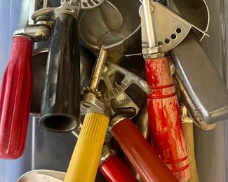 Vintage ice cream scoops