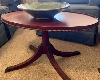 Antique oval table