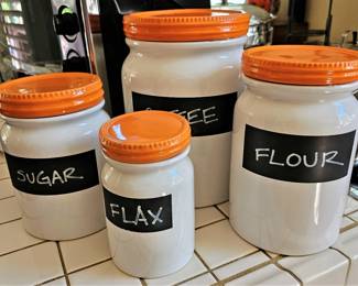 Vintage canister set