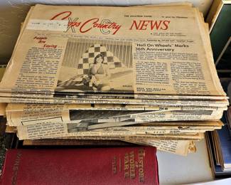 Vintage newspapers