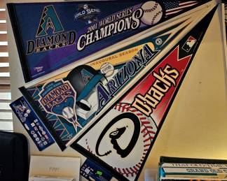 Dbacks, Arizona Diamonds pendant flags. We have several more too!
