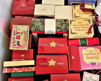 Hallmark vintage ornaments new in box