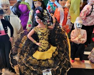 Vintage and antique dolls from around the world.