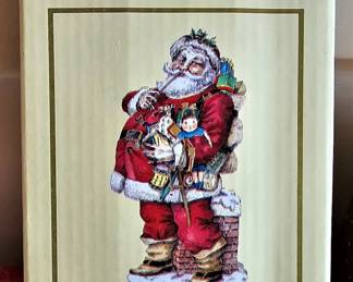 Vintage Santa ornament
