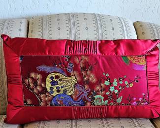 Oriental long pillow brand new.